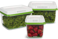 
              Rubbermaid FreshWorks Produce Saver Food Storage Containers 3 pièces
            