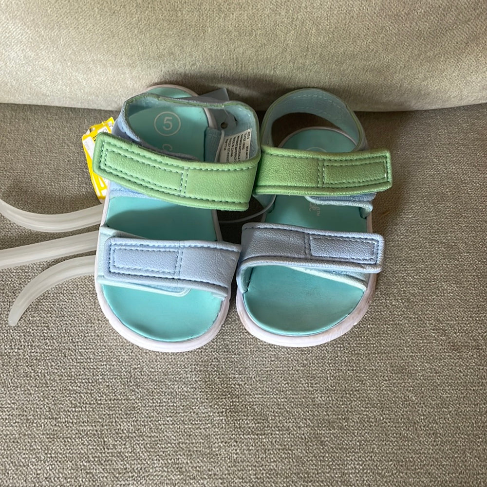 Cat & Jack Blue Green Shoes for Girls (Lot de 10,000 Fcfa )