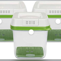 Rubbermaid FreshWorks Produce Saver Food Storage Containers 3 pièces