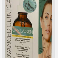 Advanced Clinicals Collagen Instant Plumping Serum Anti Wrinkle Soy 1.75oz (52 mL)