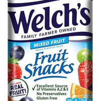 Welch's Fruit Snacks, Mixed Fruit, Gluten Free, 0.8 oz Bags DLC: 13 Nov 2024