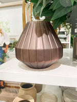 
              Fluted Glass Vase - Threshold designed with Studio McGee
            