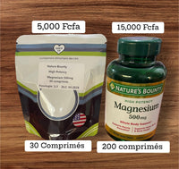 
              Nature's Bounty Magnesium 500 mg Mineral Supplement - (30 Tablet) DLC: Avril26
            