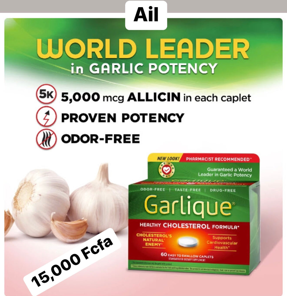 Garlique Supplement Caplets by Garlique, 60 Caplets