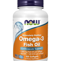 NOW Foods Omega-3-100 Softgels DLC: 03/2027