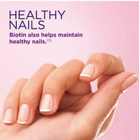 
              Nature's Bounty Gummies vitaminés pour cheveux, peau et ongles avec biotine 230 ct. DLC: Janv26
            