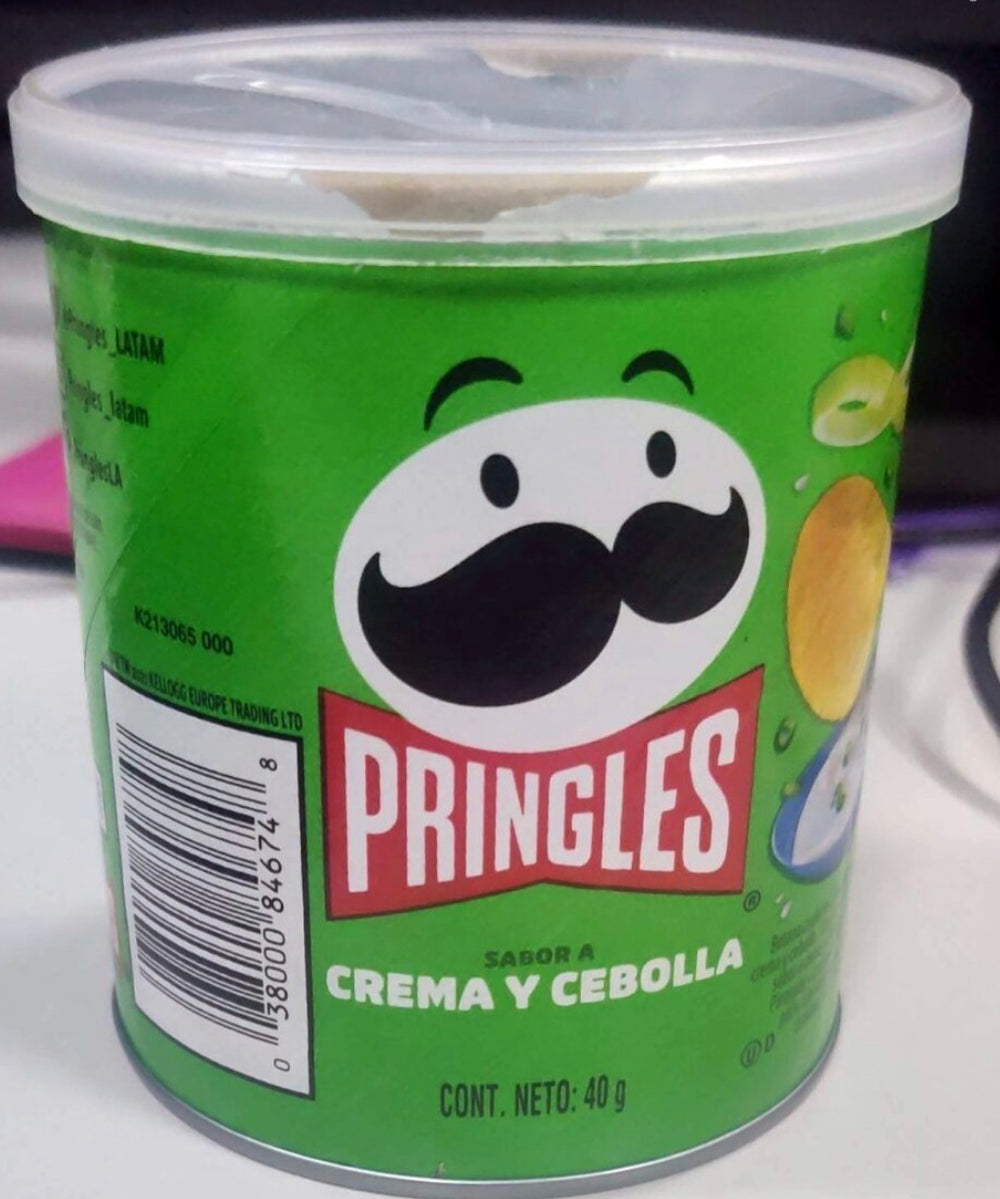 Pringles Sour Cream & Onion - 40 g (1.4 oz) DLC:  23 Jan 2025