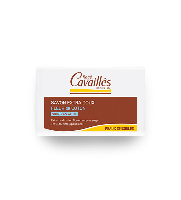 ROGÉ CAVAILLÈS Savon Surgras Extra-Doux – Fleur de Coton 250g