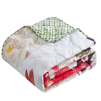 Reversible Quilt Set in-A-Tote 4 Pieces Full/ King