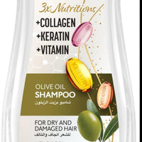 Duru 3x Nutrition ( collagène,kératine, vitamine) olive oil Shampoo
