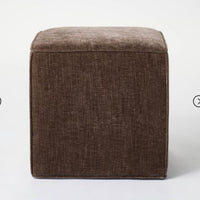 Lynwood Square Upholstered Cube Ottoman - Threshold designed with Studio McGee