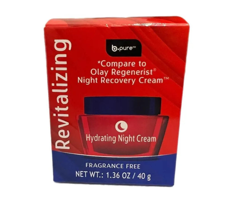 Crema de noche hidratante revitalizante