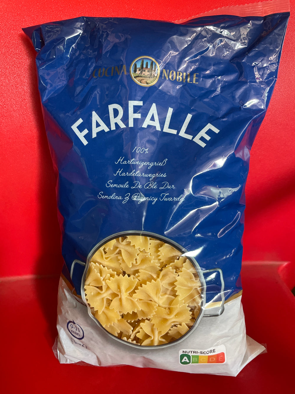 CUCINA NOBILE Farfalle
 (1 kg) DLC: Fév27