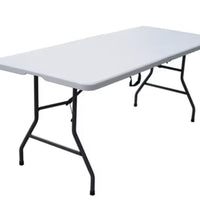 Peakform 6' Folding Banquet Table Off White