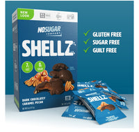 
              No Sugar Company Shellz Dark Chocolatey Caramel Pecan, 9 Count
            