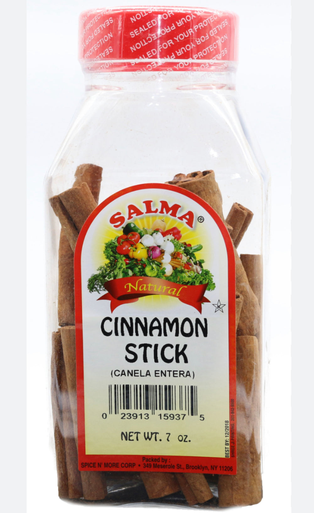 Cinnamon Sticks (Canela Entera) DLC: 20 Déc 2027