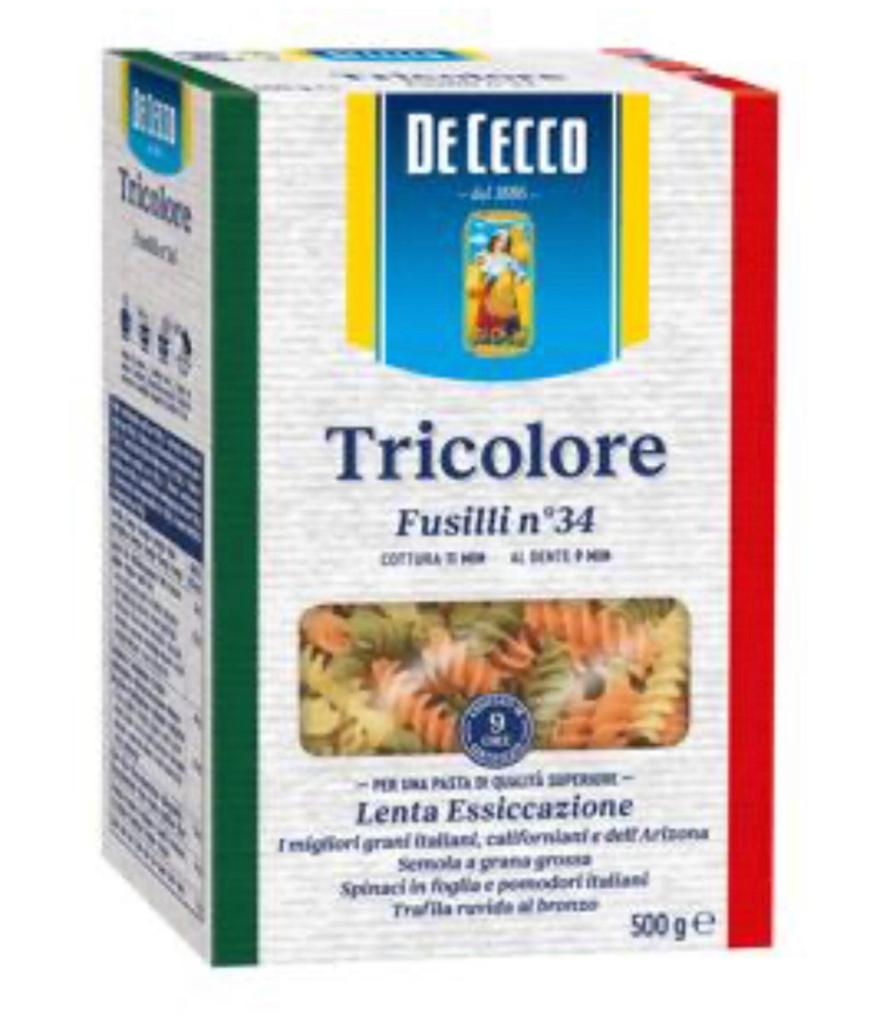 De cecco fusilli tricolore cee DLC: 27 Mai 2024