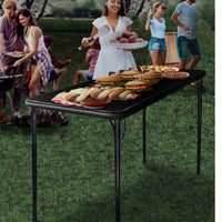 Peakform 20"x48" Folding Table  Black