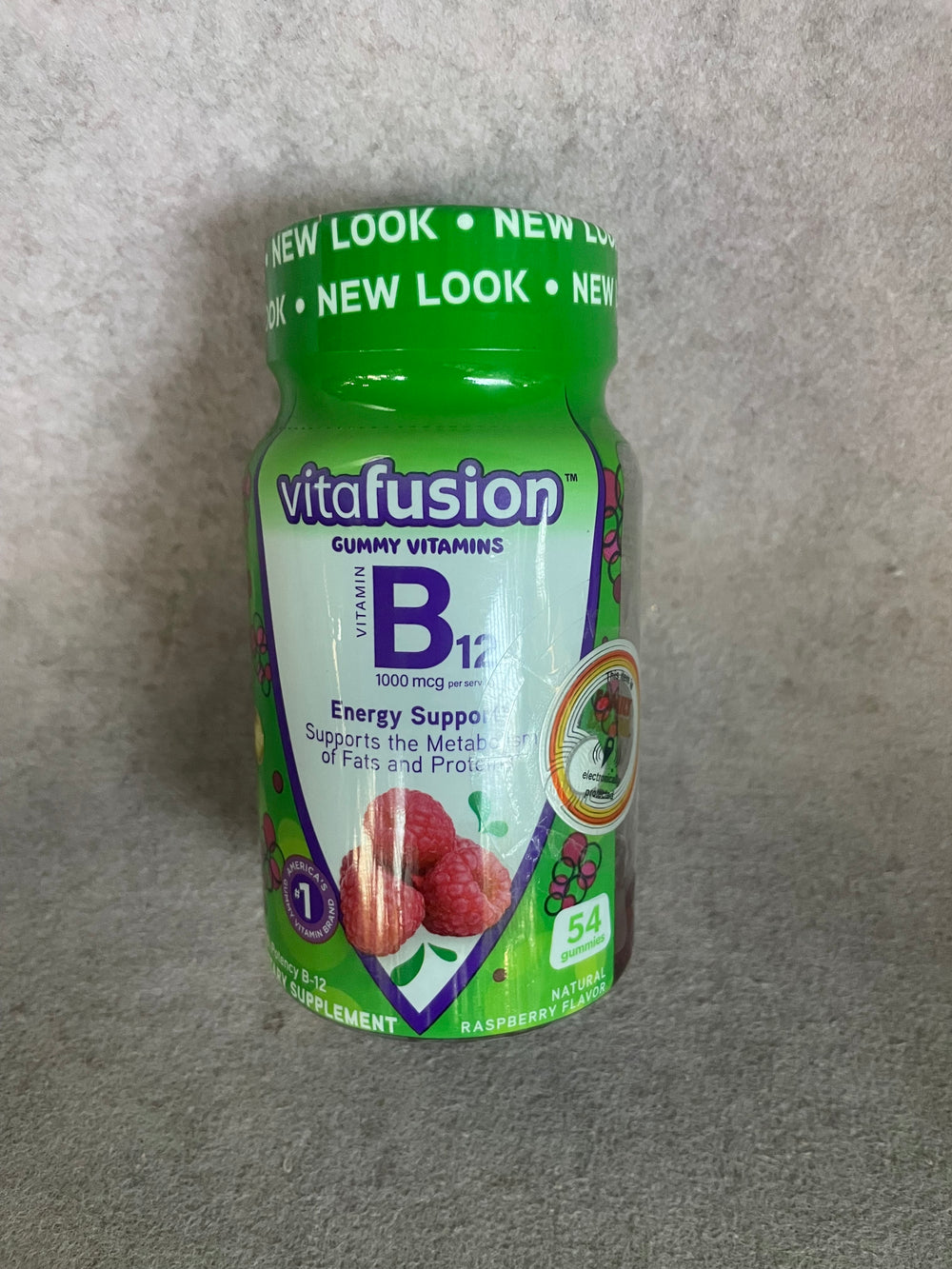 Vitafusion Vitamin B-12 1000 mcg Gummy Supplement, (54gummies) DLC: Nov24