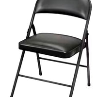 Peakform Vinyl Padded Chair Black