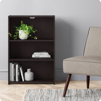 
              3 Shelf Bookcase Brown - Room Essentials MM
            