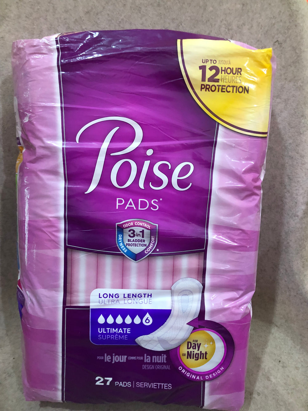 Poise Pads Ultra Longue 27 Pads