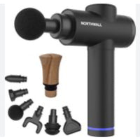 Pistolet de massage thérapie par percussion NordicTrack PulseTech avec 6 têtes