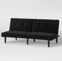 
              Futon Sofa Black - Room Essentials
            