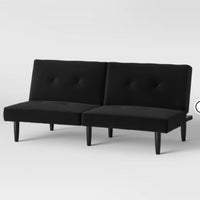 Futon Sofa Black - Room Essentials