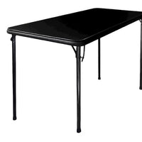 Peakform 20"x48" Folding Table  Black