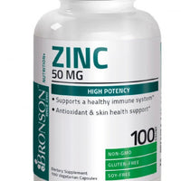 Zinc Picolinat, 50 mg, 100 capsule, Bronson Laboratories DLC: Dec25