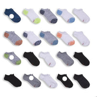 Hanes Boys Extreme Value Super No Show Socks (Lot de chaussettes)