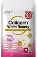 
              AFC Japan Collagen White Beauty with Marine Collagen Peptide, Glutathione, L-Cystine - 1.5X Better Absorption Than Other Collagen – for Skin Firmness & Whitening– 30 Days Supply's DLC: 20Juin26
            