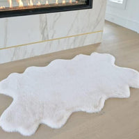 Mc Faux Fur Quad Rug Lot de 60,000 Fcfa