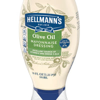 Hellmann's Olive Mayonnaise 20oz 591mL DLC: Fev26