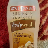 NEW SILKIENCE BODY CARE BODY WASH 24FL.OZ ULTRA MOISTURIZING SHEA & COCOA BUTTER
(710mL)