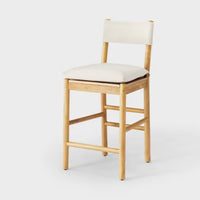 Shop all Threshold designed w/Studio McGee
Emery Wood Counter Height Barstool with Upholstered Seat and Sling Back - Threshold™ designed with Studio McGee