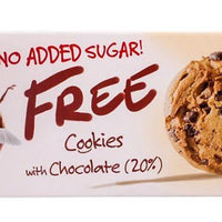 Free Cookies With Chocolate no Addded Sugar 225g DLC: Dec24