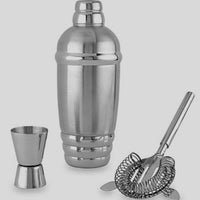 Lenox Tuscany Classics Stainless Shaker With Strainer and Jigger