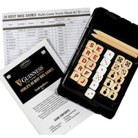 Front Porch Classics | Guinness Pub Games Series World's 20 Best Dice Games, Traditional Pub Dice Game Officially Licensed by The Makers of Guinness Stout Beer