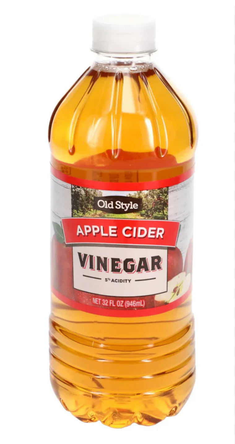 Old style Apple Cider Vinegar  32 fl Oz (946 mL) DLC: Fev25