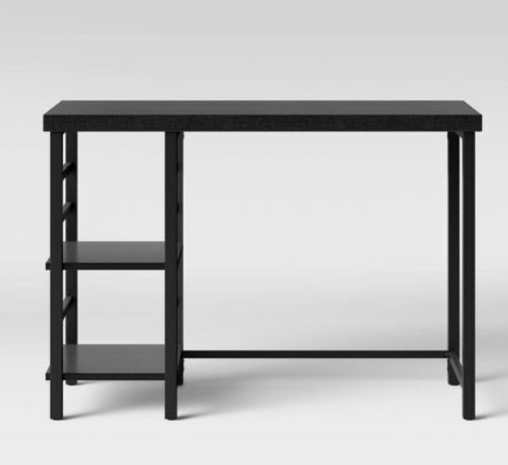 Adjustable Storage Desk Black - Room Essentials MM