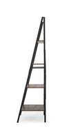 
              71.5" Newnan Modern Industrial 4 Shelf Etagere Ladder Bookcase Rustic/Black - Christopher Knight Home (153 X 60,9 X 50,8 cm)
            