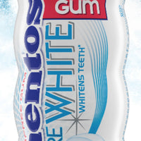 MENTOS PURE WHITE GUM SWEET MINT - 15PC POCKET BOTTLE DLC: Avril26