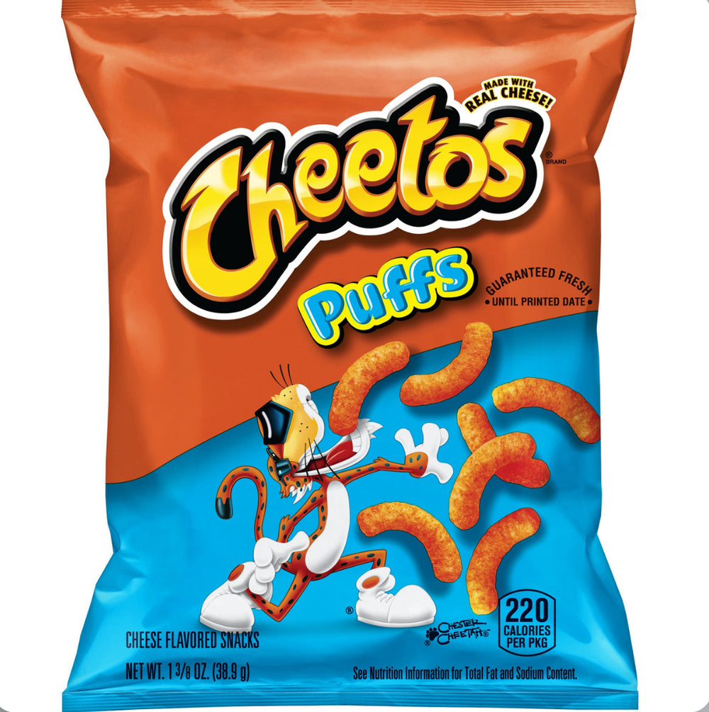 CHEETOS Puffs Cheese Flavored Snacks (38.9 g) DLC: Oct24