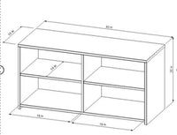 
              Storage TV Stand for TVs up to 43" Black - Room Essentials
            