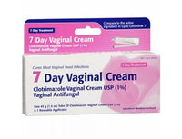 
              7 Day Vaginal Antifungal Cream 1%USP (PACK OF 1) Expiration Date: 06/2025
            