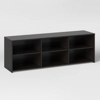 Storage TV Stand for TVs up to 70" Black - Room Essentials MM (L 1m x 50cm, La 40cm, H 50cm)