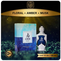 AMIR Perfume Oil Luxury Aromatic Spicy Amber Musk Men Perfume Oil by Naseem 20ml DLC: 23 JUIN26