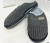 
              Brand New Mens Kuailu House Slippers Size 10-Gray Plush-Memory Foam Orthopedic
            